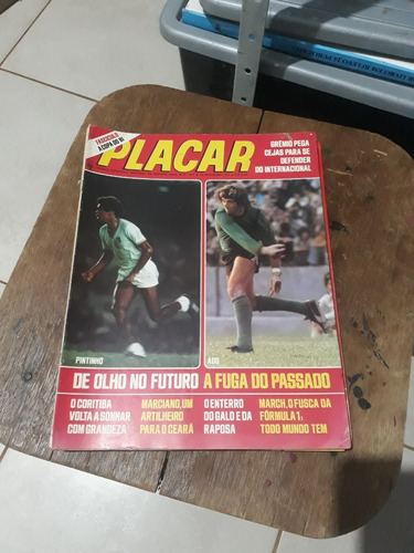 Pacote Placar 9 Revistas Antigas E Raras