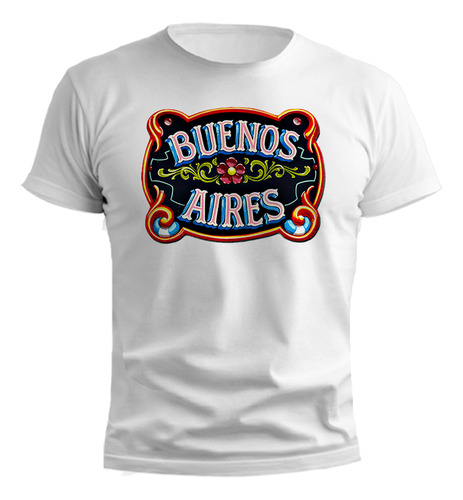 Remera Buenos Aires Argentina Retro Diseño