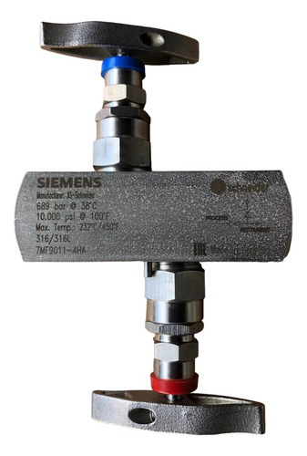 Válvula De Agulha Shut Off Siemens Schneider 7mf9011-4ha