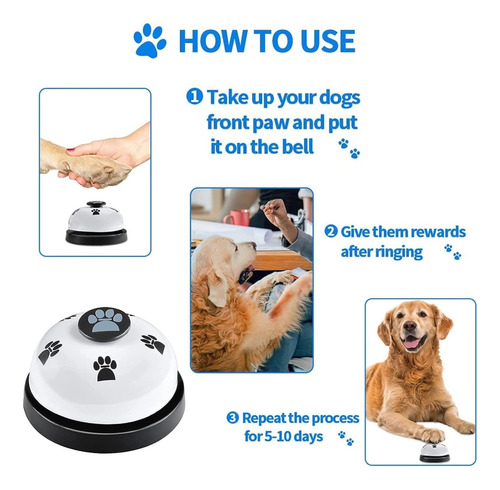 (02 #mold) Campainhas Ajustáveis Para Cães Potty Training T