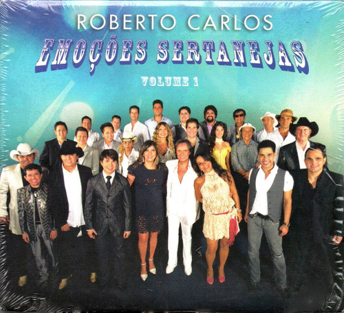 Cd Roberto Carlos Emoções Sertanejas Vol. 1 Novo Lacrado