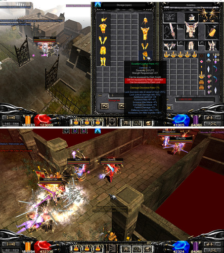 Cuenta Infinity Mu Online S3 Ep1 Full Leyenda Old Staff (Usado)
