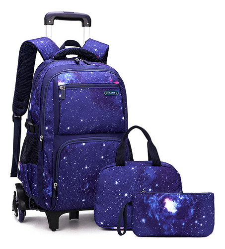 Mochila Escolar Trolley Para Lápices, Para Niños