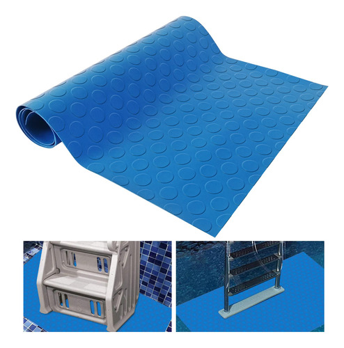 Yeseem Tapete Grande Para Escalera De Piscina, 15 X 39 PuLG.