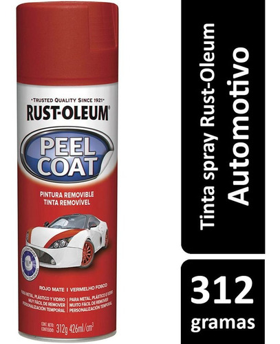 Spray Envelopamento Vermelho Fosco - Rust Oleum