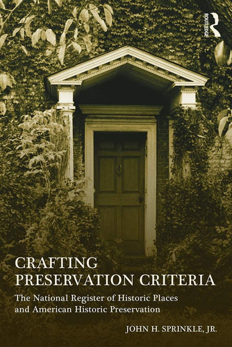 Libro: Crafting Preservation Criteria