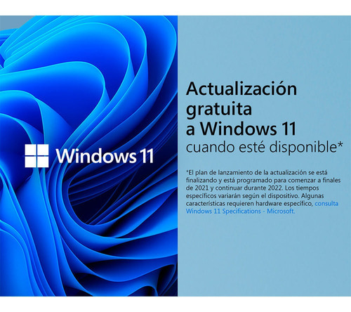 Imagen 2 de 5 de Notebook Hp Amd Ryzen 3 8gb 1tb 15-cw1500la