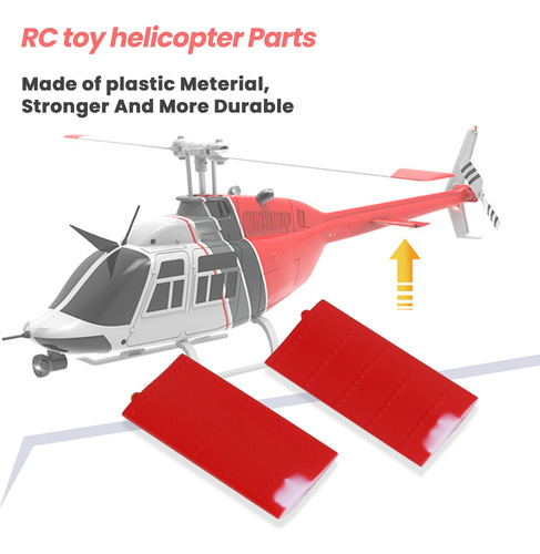 Juego De Alas Laterales Rc Toy Helicopter Upgrade C138 Para