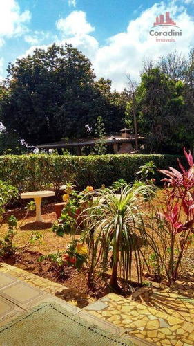 Chácara Com 2 Dormitórios À Venda, 1000 M² Por R$ 750.000,00 - Parque Residencial Tancredi - Americana/sp - Ch0057