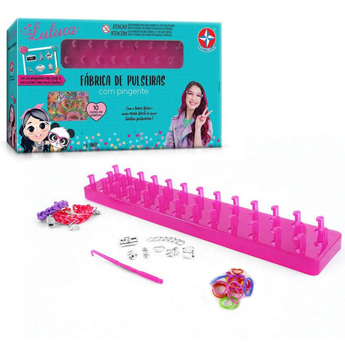 Fábrica De Pulseiras Da Luluca Infantil Menina - Estrela