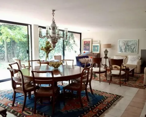 Venta De Casa En Lomas De Santa Fe | 4 Recámaras | 5 Estacionamientos | Doble Se