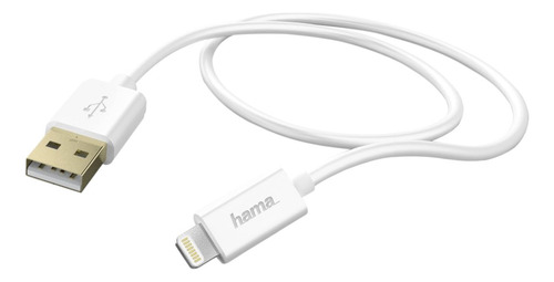 Hama 1.5 M Lightning Usb Color Blanco