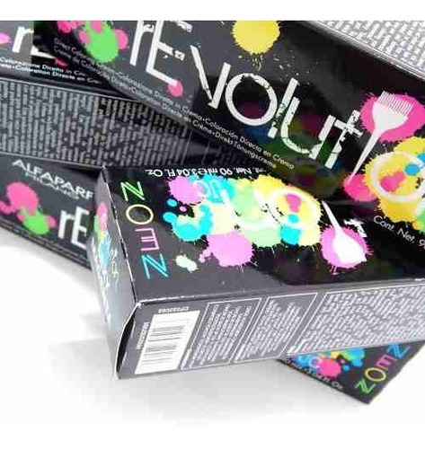 Kit 20 Alfaparf Revolution Neon Tintura Directa S/ Oxidante