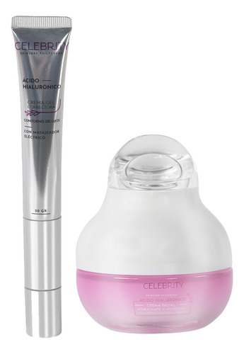 Celebrity Set Crema Ácido Hialurónicoy Cremacontorno De Ojos