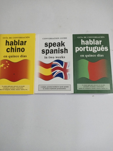 Guias Conversacion. Pack Hablar Portugués/spanish/chino