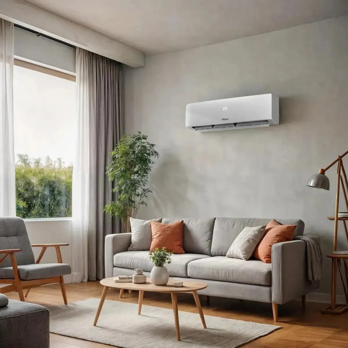 Ar Condicionado Split Hi Wall Eco Inverter Pac9fc Philco 9.000 Btus Frio R-32