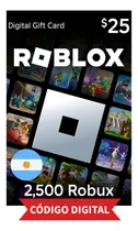 Comprar Tarjeta Gift Card Roblox 2200 25 Usd Entrega Inmediata