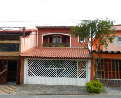 Imagem 1 de 18 de Sobrado À Venda, 4 Quartos, 1 Suíte, 2 Vagas, Marajoara - Santo André/sp - 24512