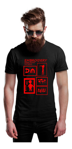 Playera De Dam O Cab Depeche Mode Embroidery En Oferta 