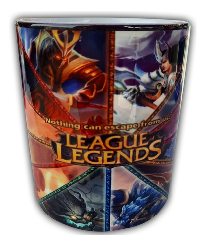 Taza Gamer League Of Legends Lol Videojuego