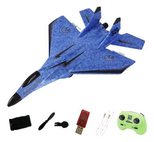 2pcs Rc Aircraft 2ch Smart Balance Avión Planeador De Ala
