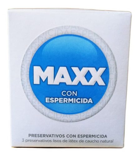 Preservativos Maxx Espermic. 6 Cajitas X 3 