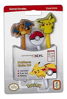 Pack De 3 Lapiz Stylus Pokémon Nintendo 3ds Original