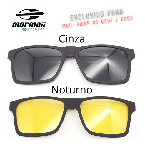 2 Clipons P Armação Mormaii Swap Ng 6097 Ou 6098 Promoção