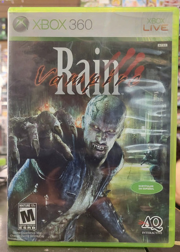 Vampire Rain Xbox 360 Sub En Español (Reacondicionado)