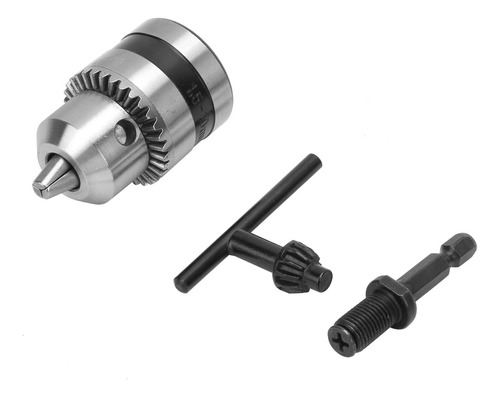 Llave Portabrocas, 1,5-10 Mm, 3/8-24 Unf + 1/4 De Cabeza Hex