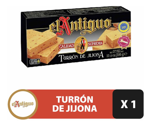 Turrón Español De Jijona X 150 Grs. El Antiguo