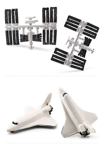 10 Uds Estatuilla De Estatua Nave Espacial Modelo