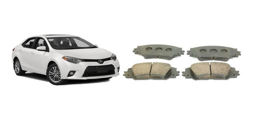 Pastillas De Freno Toyota Corolla S Le Eco 2014 2015 2016  