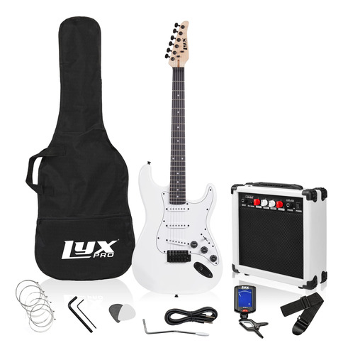 Lyxpro Kit Guitarra Electrica 39  Amplificador 20 W Todo Pua