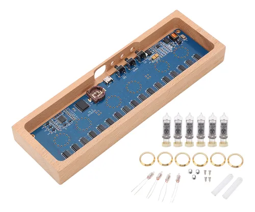 Módulo De Reloj De Tubo Diy In14 Glow Assembly, Tubos De Vid