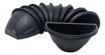 Comprar 9 Vasos De Plástico Preto Vasos De Plantas Parede Pote 28cm