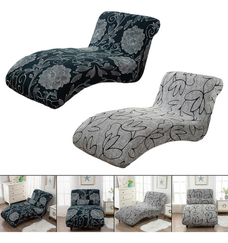 2 Piezas Funda De Chaise Lounge Fundas De Sofá Lavables