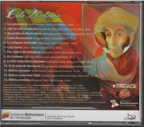 Cd - Canto Bicentenario / 200 Años Despues...