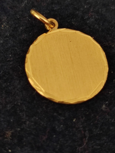 Medalla Ovalada Oro 10k Personalizada Kendra Joyas