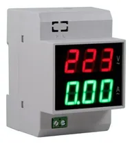 Comprar Voltimetro Amperimetro Riel Din - Tableros - Instalador - L