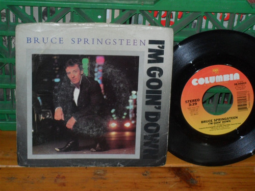 Bruce Springsteen I'm Goin Down 1985 Vinilo Simple 7'' Usa