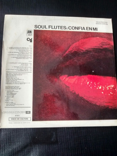 Soul Flutes,confia En Mi.1971. (Usado)