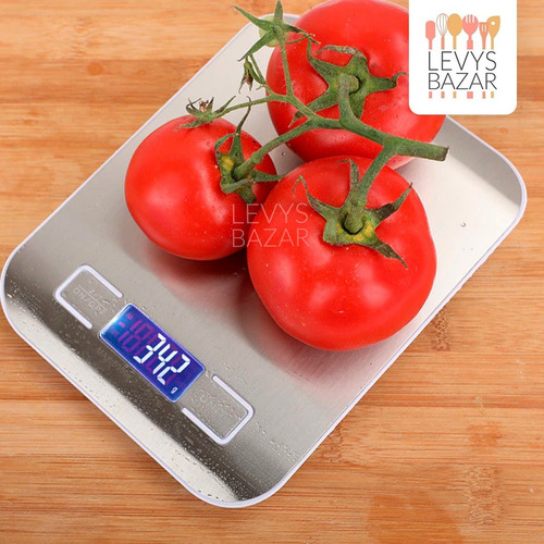 Imagen 6 de 10 de Balanza Cocina Digital De Acero Inoxidable 1gr A 10 Kg