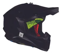 Comprar Cascos De Motos Cross Mt Falcon Solid Negro Brillo  Hro\u002Fls2