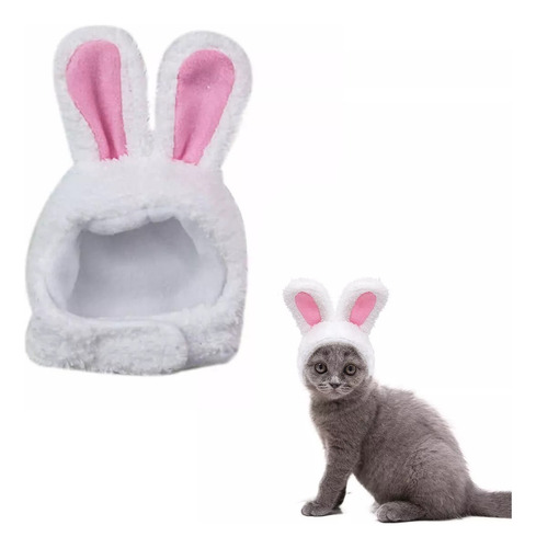 Disfraz De Conejo Para Gato O Perro Mini Pascuas Halowen