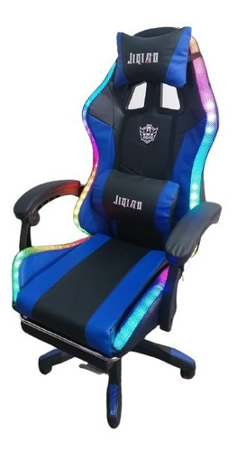 Silla Gamer Con Bluetooth Luz Rgb Y Masajeador