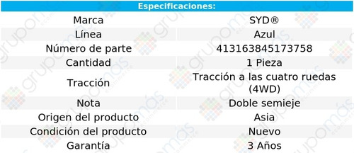 1 Varilla De Dirección Azul F-250 4wd 80/86