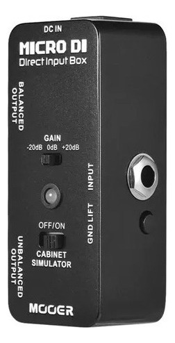 Pedal Mooer Direct Box Micro Di Full