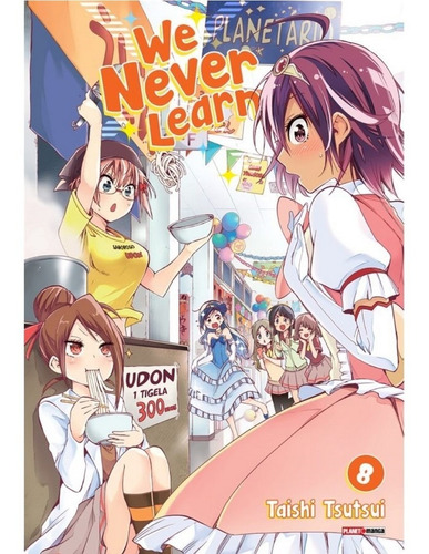 Mangá We Never Learn Volume 08º Lacrado Panini