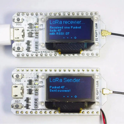 Heltec 868 Mhz-915 Mhz Sx1262 Esp32 Lora 0.96 Pulgadas Oled